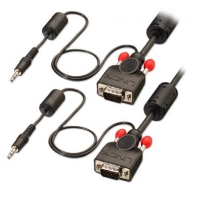 7.5m Premium VGA & Audio Cable